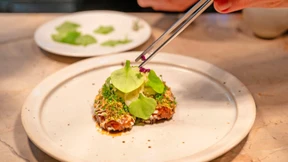 Mit Kräutern und mit wunderbaren Soßen