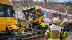 13 Verletzte nach Stadtbahn-Unfall in Stuttgart