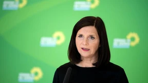 Demonstranten beschimpfen Katrin Göring-Eckardt