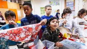 Kinderparty nach dem Freitagsgebet