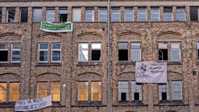 Besetzer wollen Kulturzentrum in Dondorf’scher Druckerei