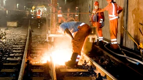 Neue Schienen für Frankfurter „Hauptschlagader“