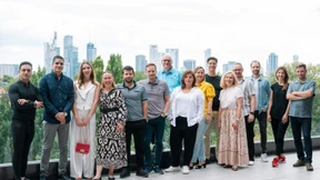 Unternehmer gehen ins Trainingscamp