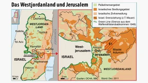 Auch Amerika drängt Israel zum Verzicht auf Siedlungsbau