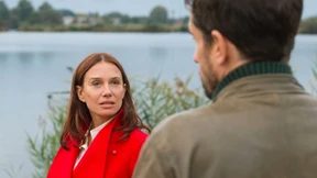 Eine Frau will nach oben