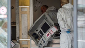 Geldautomat mit Gasgemisch gesprengt