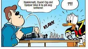 Carlsen gegen Donald Duck