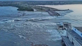 Staudamm-Zerstörung für Scholz „neue Dimension“ des Krieges