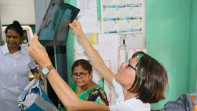 Hilfe in den Slums von Kalkutta