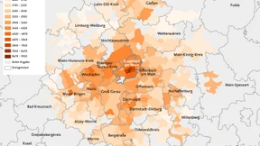 Kauf- und Mietpreise in der Region Frankfurt