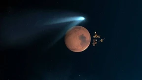 Haarscharf  am Mars vorbei