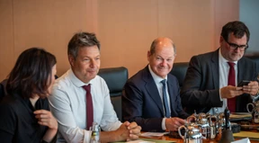 Scholz tröstet sich mit der CDU