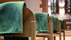 Gottesdienst bei acht Grad Celsius