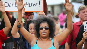 Aufruhr auf der Autobahn