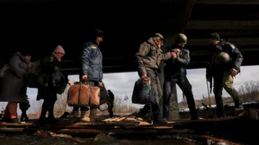 Sie suchen einen sicheren Ort in der Ukraine