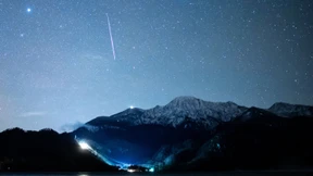 Die Sternschnuppen am Maihimmel kommen