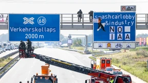 IAA-Gegner müssen nach Blockade von Autobahnen in Haft