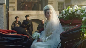 Die Braut trug Gelb und Blau