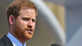 Prinz Harry hält Rede in Großbank JP Morgan