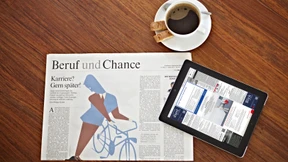 Die Medien des F.A.Z.-Stellenmarktes. 