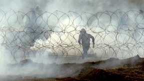 Proteste an der Grenze zum Gazastreifen