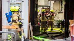 Brand in Berlin-Mitte weitgehend gelöscht