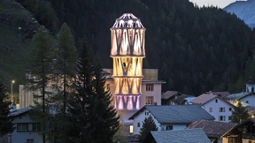 Dieser Turm kommt aus dem 3-D-Drucker