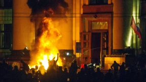 Ukrainische Spezialeinheiten räumen besetzte Gebäude