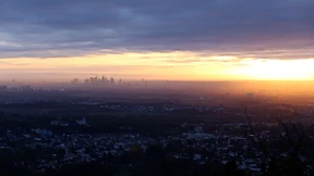 Corona-Auszeit bei Sonnenaufgang im Taunus
