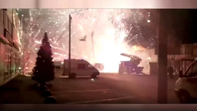 Endloses Feuerwerk nach Brand in Pyrotechnik-Geschäft