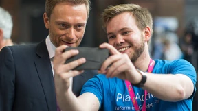 Unser Lehrer Christian Lindner