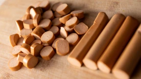 Her mit der Pseudo-Salami!