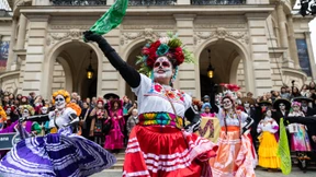Catrina-Parade bringt mexikanische Kultur nach Frankfurt