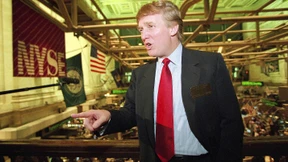 Ein Mann in seinem Schlupfloch 