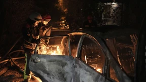 Massiver nächtlicher Drohnenangriff hält an