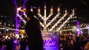 Weihnachten und Chanukka in New York