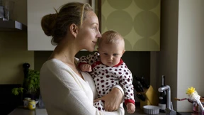 Sie ist auf sich allein gestellt