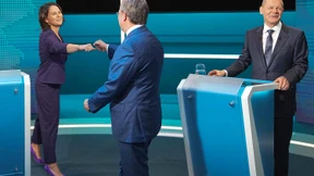 So lief das TV-Triell der Kanzlerkandidaten