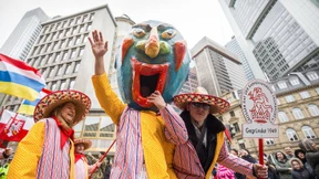 Hunderttausende beim Frankfurter Fastnachtszug