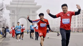 Internationaler Lauf durch Nordkoreas Hauptstadt