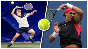 Rafael Nadals Vorhand-Topspin