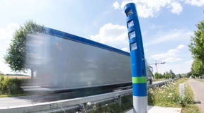 Weniger Lkw auf Autobahnen läuten wohl Rezession ein