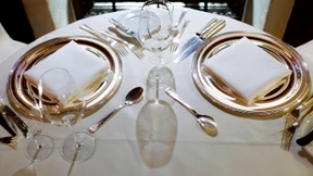 Studenten im Sternerestaurant