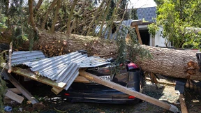 Die Folgen des Unwetters in Südhessen
