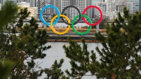 Gigantische Olympische Ringe