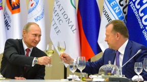 Bach gebraucht den Säbel