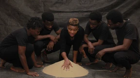 Herrlich, Sand auf der Bühne!