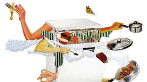 Die fünfarmige Spülmaschine