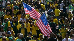 Bolsonaro-Anhänger danken Trump