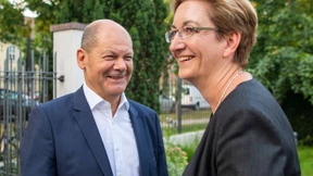 SPD legt nach Scholz-Kandidatur zu